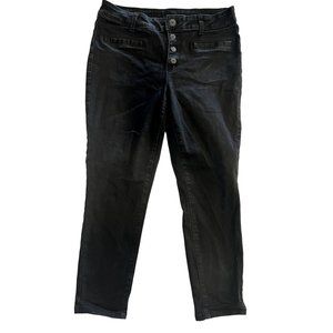 Maurices high rise capri jeans size large